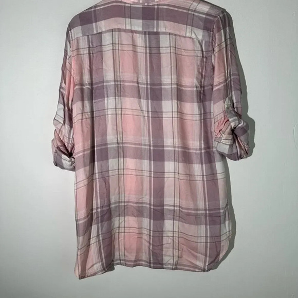 Lauren Ralph Lauren Plaid Top - Picture 2 of 6